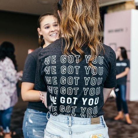 We got you | volunteer apparel design inspiration from @gwstudents #prochurchmedia Volunteer Graphic Design, Volunteer Tshirt, Church Shirt Designs, Church Tshirts, Church Merch, Volunteer Shirt, Church Branding, Apparel Design Inspiration, Church Shirt