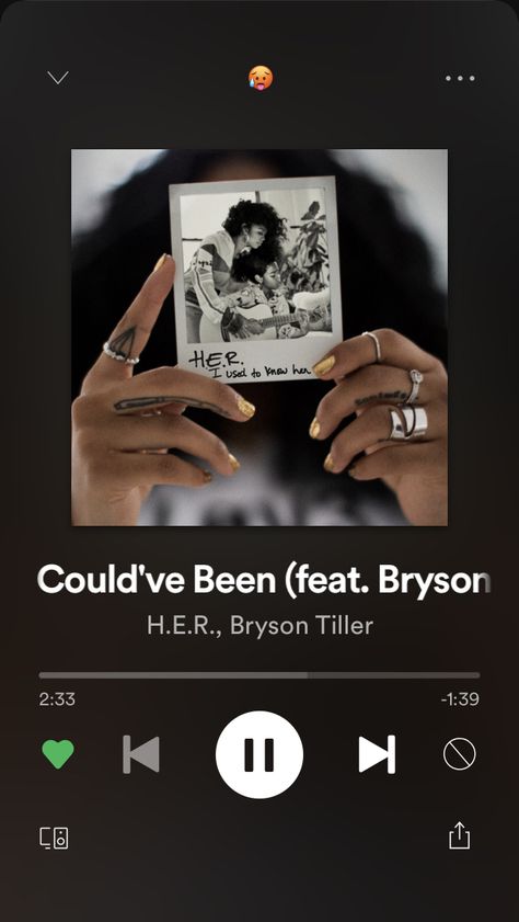 H.e.r Album Cover, Girl Iphone Wallpaper, Dream Music, Bryson Tiller, Song Recommendations, Good Music Quotes, Me Too Lyrics, Rhythm And Blues, Music Album Cover