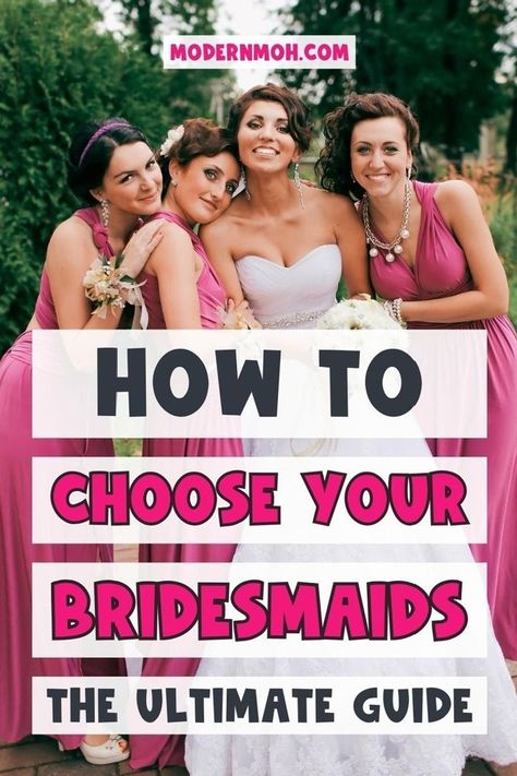 Seeking the ultimate guide on how to choose your bridesmaids? Take your time in deciding who to choose as bridesmaids. Explore unconventional ideas and get inspired to create your dream bridal party. Curious how do you choose bridesmaids? Find out the best tips here! | Wedding Parties