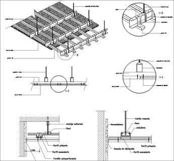 Free Ceiling Details 1 – CAD Design | Free CAD Blocks,Drawings,Details Drop Ceiling Panels, Decorative Ceiling Panels, Furniture Details Drawing, Construction Details Architecture, Gypsum Ceiling Design, Ceiling Details, Gypsum Ceiling, Ceiling Plan, Retail Fixtures