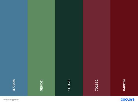 Merlot Color Palette, Burgundy Colour Palette, Navratri Dress, House Color Palettes, Red Color Schemes, Red Colour Palette, Sleeping Room, Blue Cherry, Green Color Schemes