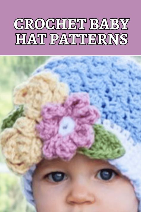 Discover adorable Crochet Baby Hat Patterns for your little ones! These patterns feature a variety of styles, from simple beanies to intricate designs, perfect for newborns and infants. With clear instructions and step-by-step photos, create cozy and charming hats to keep your baby warm and stylish. Customize colors and embellishments for a personalized touch. Perfect for crocheters of all levels wanting to create handmade treasures for babies. Crochet Hat Size Chart, Slouchy Hat Crochet Pattern, Crochet Hat Sizing, Crochet Slouchy Hat, Bernat Yarn, Crochet Baby Hat Patterns, Crochet Kids Hats, Easy Crochet Hat, Crochet Baby Hat