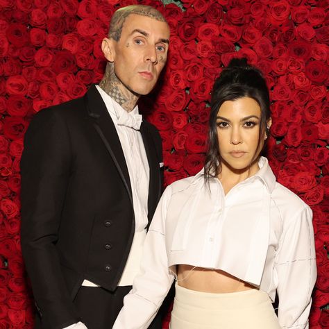 Kourtney Kardashian and Travis Barker held another wedding ceremony, and this time, their marriage is legal! The reality star and Blink-182 drummer said “I do” on May 15 in front of a few family members and close friends at a Santa Barbara courthouse, a source confirms to People. The next day on May 16, she posted photos on her Instagram with the c... Kourtney Kardashian And Travis Barker, Kourtney Kardashian And Travis, Shanna Moakler, Ivf Journey, Travis Barker, The Kardashians, Kris Jenner, Blink 182, Expecting Baby