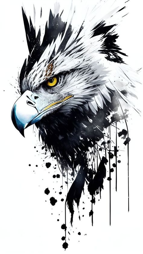 American Eagle Art, Eagle Artwork, Tier Tattoo, Eagle Painting, Eagle Wallpaper, Eagle Pictures, Lion Tattoo Design, Eagle Tattoos, Eagle Art