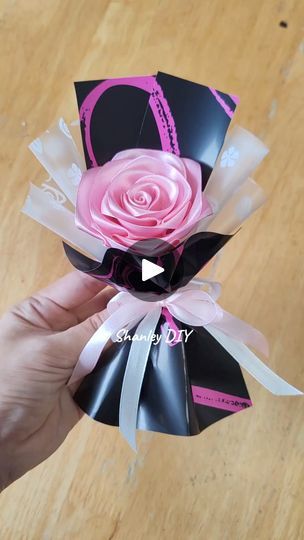 Satin Ribbon Bouquet, Satin Ribbon Roses, Mini Bouquet, Ribbon Rose, Ribbon Bouquet, Satin Roses, Ribbon Roses, Satin Flowers, Rose Bouquet