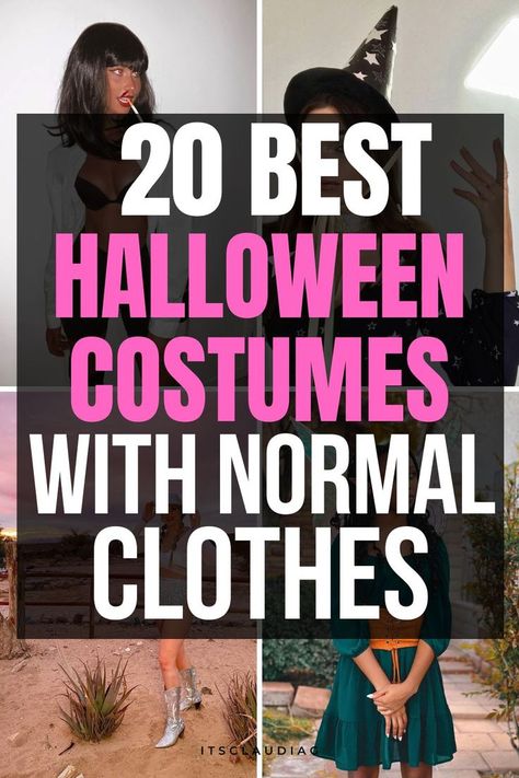 WOW these are the easiest last minute halloween costumes with normal clothes. Perfect for anyone looking for halloween costumes with normal clothes and normal clothes halloween costume ideas men can recreate! Halloween Costumes With Normal Clothes, Halloween Costume Ideas Men, Costumes With Normal Clothes, Costume Ideas Men, Easy Last Minute Costumes, Last Minute Costumes, Last Minute Halloween Costumes, Normal Clothes, Easy Costumes