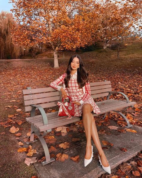 52k Likes, 267 Comments - Tara Milk Tea (@taramilktea) on Instagram: “Plaid for fall? Groundbreaking. 🍁 Excited to view the Fall ‘21 collection at the @Dior pop-up now…” Tara Milk Tea, Full Look, Now Open, Milk Tea, Pre Fall, The Fall, Tartan, Pop Up, Dior