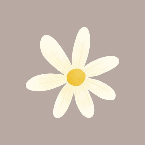 Margaritas Flores Aesthetic, Cute Flower Clipart, Daisy Flower Drawing, Snapchat Drawing, Daisy Sticker, Daisy Drawing, Daisy Image, Flower Doodle, Phone Case Diy Paint