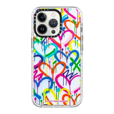 Graffiti Hearts, Graffiti Heart, Pretty Phone Cases, Apple Watch Case, Casetify Iphone, Ring Stand, Apple Accessories, Macbook Case, Military Grade