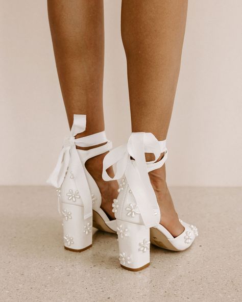 Our collection of hand-beaded ivory heels and pearl shoes awaits you at Forever Soles. Shop now for wedding shoes with pearls from Australia or abroad. Stretch Leather Shoes, Shoes With Pearls, Stable Block, Ivory Heels, Pearl Shoes, Wedding Shoes Bride, The Melody, Bridal Heels, Dream Wedding Ideas Dresses