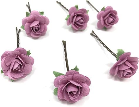 AmazonSmile: Flower hair pins wedding hair clips bridal hair piece rose hair accessories by Daddasprincess (Blush pink) : Beauty & Personal Care Druid Cosplay, Coquette Stuff, Rose Hair Accessories, Hair Clips Bridal, Flower Hair Pins Wedding, Descendants Costumes, Hair Pins Wedding, Hair Garland, Rose Hair Clip