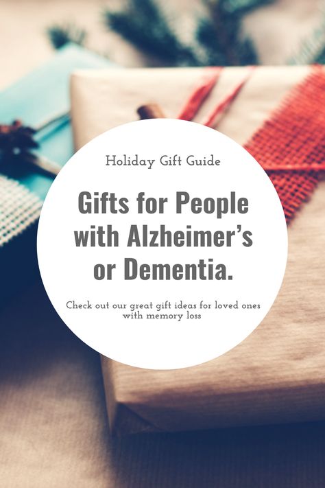 Some of the best gifts for Alzheimer's patients and people with dementia are those that help ease their anxiety, soothe their agitation, or stimulate their minds. Check out our holiday gift guide for people with Alzheimer's or dementia. Gifts For People With Alzheimers, Gift Ideas For Nursing Home Residents, Gifts For Elderly In Nursing Home, Elderly Gift Ideas, Elderly Care Package, Gifts For Nursing Home Residents, Gifts For Elderly Parents, Gifts For The Elderly, Gifts For Old People