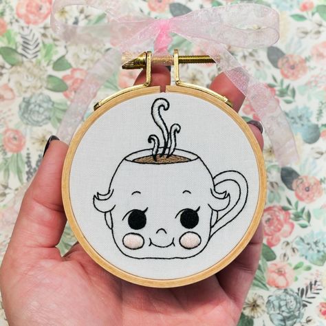 ☕️🩷✨ Brand-new Kewpie design alert!!! Kayla @thecrystalsloth designed this darling Coffee Kewpie exclusively for us @phelpsfamilycrafts and this hand-embroidered hoop is now available in the Etsy shop! Let us know what you think!! 🤩🖤✨ Embroidered Art, Family Crafts, Hand Embroidered, Brand New, Coffee, Etsy Shop, Let It Be, Design