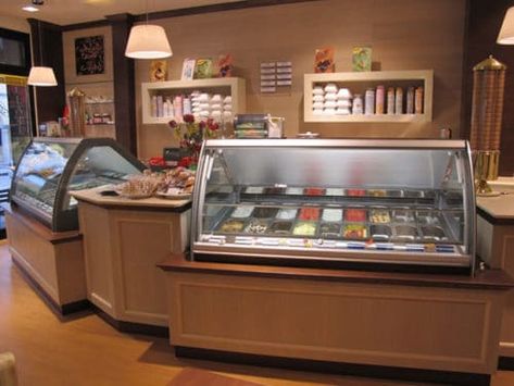 How to Start Your Own Ice Cream Business Ice Cream Parlour Interior, Parlor Interior Design, Ice Cream Parlor Interior, Parlour Interior Design, Parlour Interior, Cafe Ice Cream, Parlor Decor, Ice Cream Store, Ice Cream Parlour