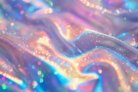 Holographic wave texture background glitter backgrounds rainbow. | premium image by rawpixel.com / Ing Holo Background, Glitter Backgrounds, Holographic Wallpapers, Background Glitter, Wave Texture, Laptop Wallpapers, Color Abstract, Hd Desktop, Textured Waves