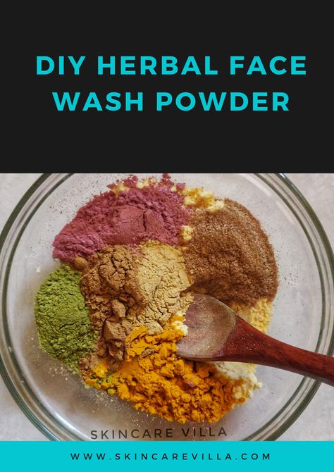 With regular use of powder face wash, I notice my skin looks fresh and experiences lesser breakouts. I have made a very simple DIY face wash powder which you can make on your own. You can even skip a few ingredients if they are unavailable at your end and the powder will still give you a squeaky clean face. Although these can’t replace the foaming face washes we use, they still help cleanse our skin with consistent use. Qasil Powder, Ayurveda Skin Care, Natural Morning, Herbal Face Wash, Homemade Face Wash, Diy Face Wash, Natural Face Wash, Foaming Face Wash, Clear Complexion