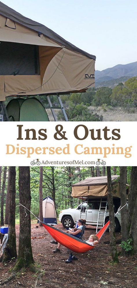 Dispersed Camping, Camping Rules, Camping Safety, Rv Camping Tips, Rules And Regulations, Camping Checklist, Free Camping, Ins And Outs, Camping Backpack