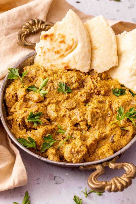 Lamb Korma Recipe, Korma Curry Recipes, Beef Korma, Lamb Korma, Healthy Curry Recipe, Lamb Curry Recipes, Mutton Korma, Spaghetti With Ground Beef, Indian Recipes Authentic