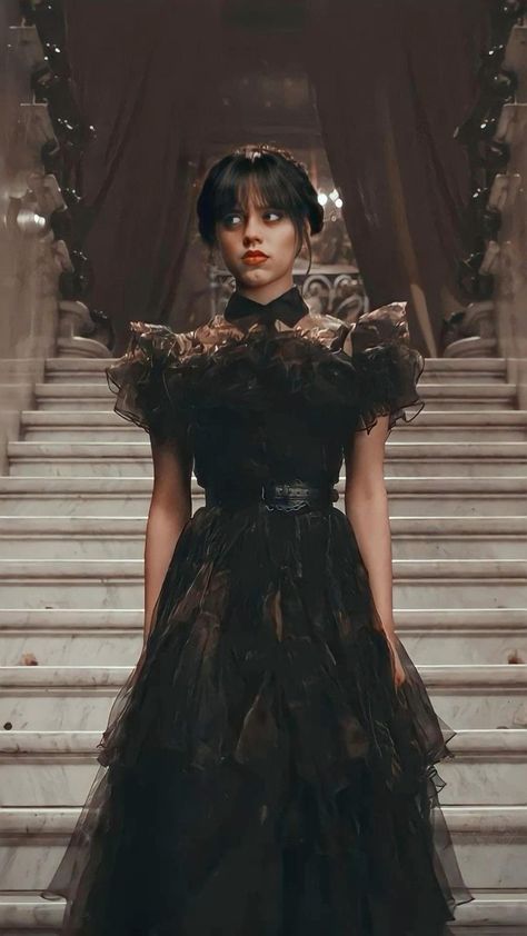 Wednesday Addams Dance, Wednesday Addams Outfit, Wednesday Costume, Wednesday Addams Dress, Addams Dress, Addams Familie, Wednesday Outfit, Raven Dress, Wednesday Dress