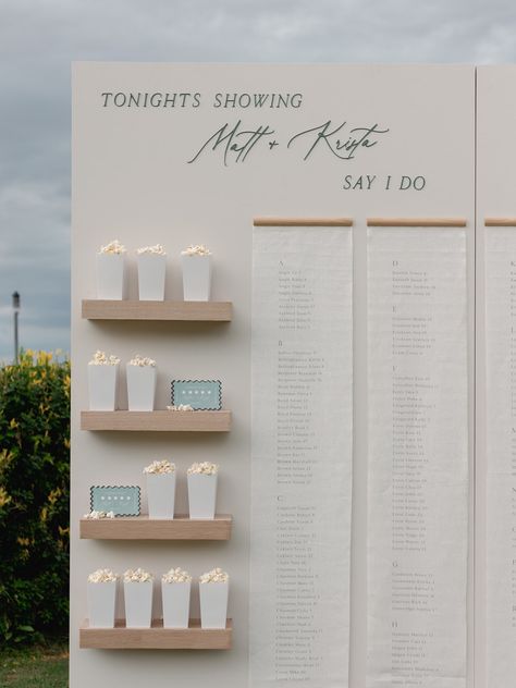 Food Seating Chart Wedding, Candle Seating Chart Wedding, Bench Wedding Seating, Classy Seating Chart Wedding, Modern Wedding Signage Seating Charts, Scroll Seating Chart Wedding, Movie Ticket Seating Chart, Simple Seating Chart Wedding Ideas, Movie Wedding Seating Chart