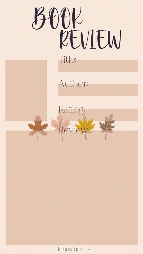 Audiobook Review Template, Mini Book Review Template, September Reads, Reviews Template Instagram, Mini Book Review, Journal Pages Ideas, Ballet Journal, Tracking Reading, Book Review Template