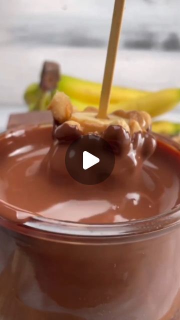 Snickers Banana, Banana Snickers, Salted Peanuts, Vegan Tips, Banana Peanut Butter, Vegan Challenge, Plant Strong, Banana Slice, Melted Chocolate