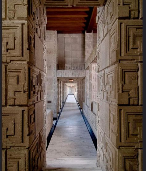 Ennis House, Villa, Road, Architecture, Design