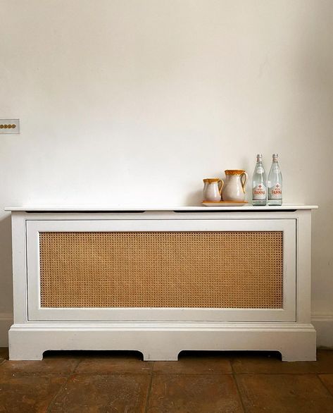 MARIA LE MESURIER (@marialemesurier) posted on Instagram: “Simple & all natural - our WoodEdit Cane Radiator Cover 💫” • Mar 18, 2021 at 8:41am UTC Natural Interior Style, Simple Interior, Natural Interior, Radiator Cover, All Natural, Storage Bench, Hallway, Electronic Products, On Instagram