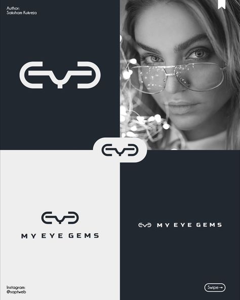 My Eye Gems identity proposal, what do you think? . . #logo #branding #visualidentity #brandidentity #corporate #eyewear Eyewear Branding, Think Logo, Eye Gems, Logo Identity, Sunglasses Brand, Eyewear Brand, Identity Logo, Sunglasses Branding, Prescription Glasses