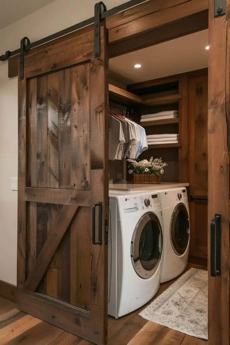 Wash Room, Ranch House Decor, Dream Laundry Room, Ideal House, Barn Style House Plans, Laundry Room Ideas, House Makeover, Casa Country, Dream Life House