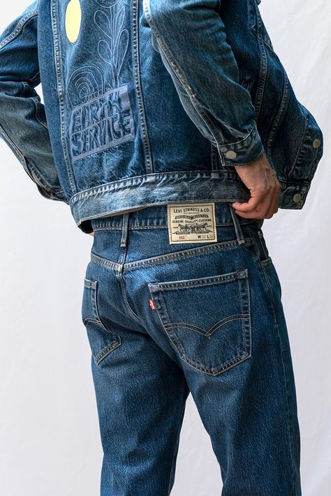 Denim Outfit Men, Levis Outfit, Double Denim, Levi’s Jeans, Old Jeans, Levi’s 501, Levi Jeans 501, Recycled Denim, Raw Denim