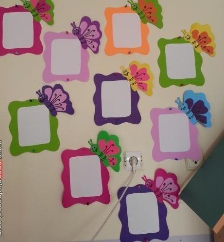 Butterfly Classroom, Nursery Class Decoration, Teknik Quilling, Class Board Decoration, Classroom Decoration Ideas, Birthday Chart Classroom, Butterflies Classroom, Funny Crafts, Birthday Board Classroom