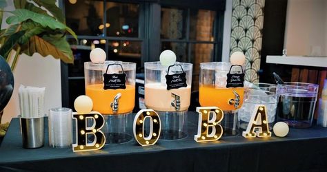 Long Beach Event Orders | CHA FOR TEA Boba Bar Boba Bar Station Wedding, Boba At Wedding, Boba Stand Ideas, Boba Station Wedding, Boba Bar Station Diy, Diy Boba Bar, Boba Station Party, Boba Bar Wedding, Boba Bar Station