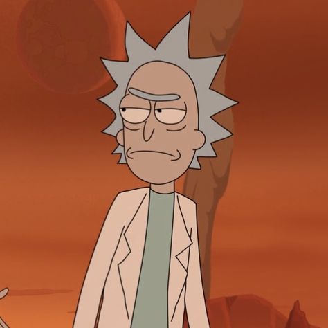 Rick Pfp, Rick Sanchez Icon, Rick I Morty, Rick And Morty Characters, Get Schwifty, Rick Sanchez, Rick Y Morty, Wubba Lubba Dub Dub, Silly Faces