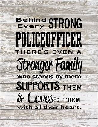 Father's Day - Mother's Day - Behind Every Police Officer Family Loves Them Wood Sign, Canvas Wall Hanging- Christmas, Anniversary Gift by HeartlandSigns on Etsy Cop Wife, Police Quotes, Police Love, Police Wife Life, Police Family, Police Mom, Firefighter Family, Police Lives Matter, Firefighter Quotes