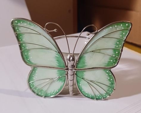 Ganz Butterfly Stained Glass Candle Holder Butterfly Stained Glass, Stained Glass Candle, Stained Glass Candle Holders, Stained Glass Candles, Stained Glass Butterfly, Yard Sales, Glass Candle Holder, Glass Candle Holders, Yard Sale