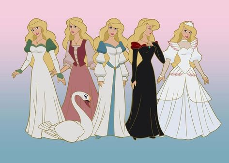 Odette Swan Princess, Anastacia Disney, Disney Movie Collection, Non Disney Princesses, Viking Cosplay, Princess Movies, Swan Princess, Princesa Disney, Disney Princess Pictures