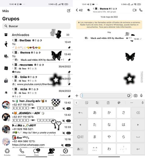 WhatsApp estilo iPhone ios theme tema blanco y negro, black and white fouad ios mb WhatsApp aesthetic Whatsapp Plus Aesthetic, Mb Whatsapp, Whatsapp Mb Themes, Whatsapp Ios Theme, Whatsapp Iphone, Mb Whatsapp Ios Theme, Whatsapp Apps, Whatsapp Plus, Whatsapp Theme