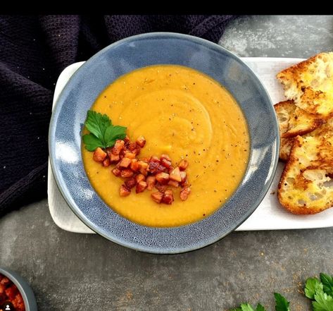 Tex Mex Pumpkin and Chorizo Soup Pumpkin Chorizo Soup, Chorizo Soup, Pumpkin Soup, Tex Mex, Food Photo, Chef