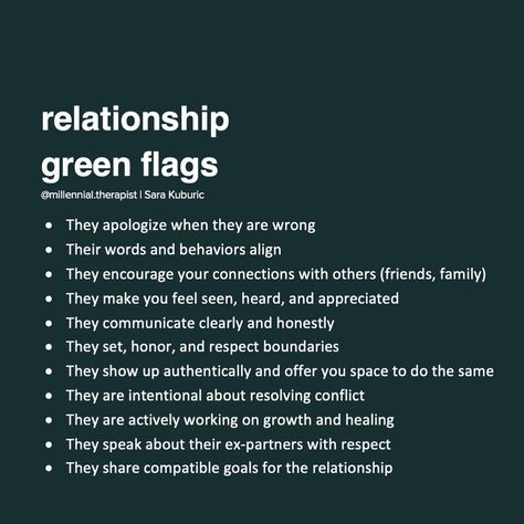 Sara Kuburic on Instagram: “There is no such thing as a perfect human, or a perfect partner. However, there are traits, patterns, and efforts we can be aware of as we…” Green Flags, Perfect Human, Resolving Conflict, Relationship Lessons, Relationship Therapy, Build Relationships, Relationship Psychology, Healthy Relationship Tips, Perfect Partner