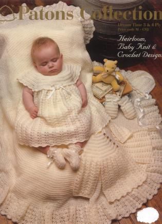 Knitting For Baby, Baby Knitting Patterns Free Newborn, Retro Magazine, Crochet Bib, Baby Booties Knitting Pattern, Baby Layette, Baby Cardigan Knitting Pattern, Vintage Crochet Pattern