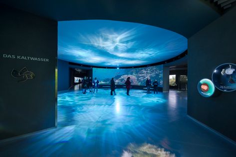 Gallery of Public and Cultural Buildings: A Tour of Copenhagen’s Architectural Masterpieces - 30 معرض فني, Ocean Aquarium, The Blue Planet, Museum Exhibition Design, Building Foundation, Blue Planet, Architecture Model Making, Komodo, Museum Exhibition