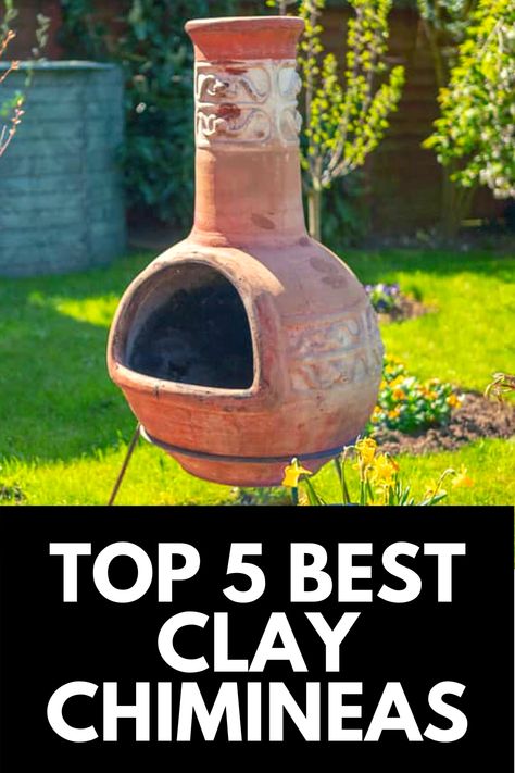 Clay Fireplace Outdoor, Chimeneas Outdoor, Chimeneas Ideas Outdoor, Chiminea Ideas, Outdoor Chimney, Chimnea Outdoor Patio Ideas, Chiminea Ideas Outdoor Spaces, Clay Fireplace, Chimnea Outdoor