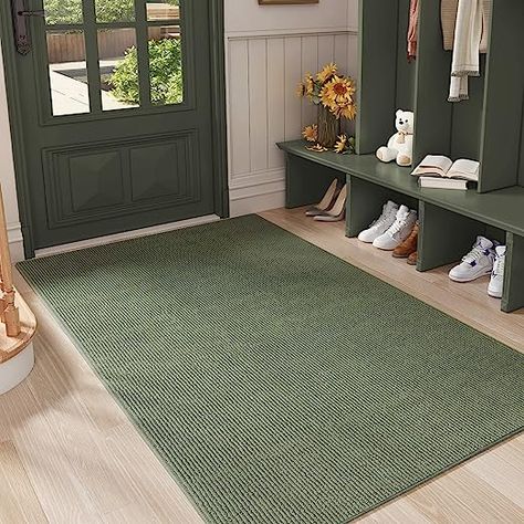 Amazon.com : Color G Large Door Mat, Non-Slip, Dirt Trapper Welcome Mat, 5ft Absorbent Doormat, Low-Profile, Washable-36 x59 Entry Rugs for Inside House 3x5, Green : Patio, Lawn & Garden Double Door Mat, Interior Door Mats, Inside Front Door, Rugs For Entryway, Inside Door Mat, Entrance Rugs, Front Door Mat Indoor, Front Door Rugs, Entry Rugs