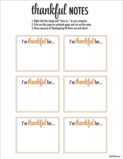 What Im Thankful For Free Printable - The Chic Site Gratitude Cards Free Printable, Thankful Printable Free, Thankful Template, Thankful Cards, Thankful Printable, Labels Printables, World Map Printable, Printable Note Cards, Printable Leaves