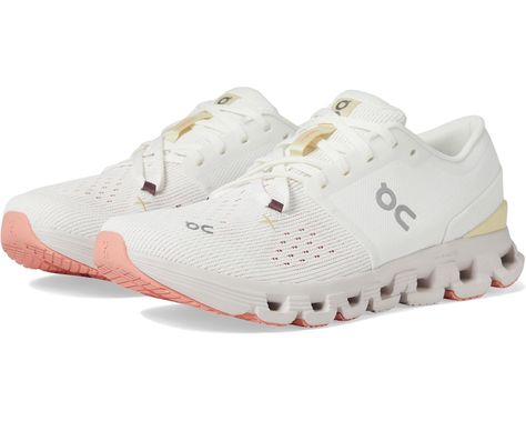 Women's On Cloud X 4 | Zappos.com White On Clouds, Cloud Running Shoes, Cute Running Shoes, Cloud Shoes, On Clouds, Workout Shoes, Waterproof Shoes, Running Motivation, Workout Outfit