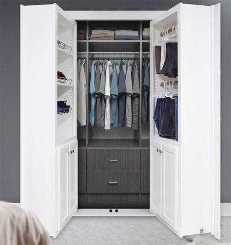 Forget Murphy beds - check out these Murphy doors! French Closet Doors, Murphy Door, Front Closet, Stained Doors, Closet Door, French Doors Interior, French Interior, Jeep Renegade, Interior Barn Doors