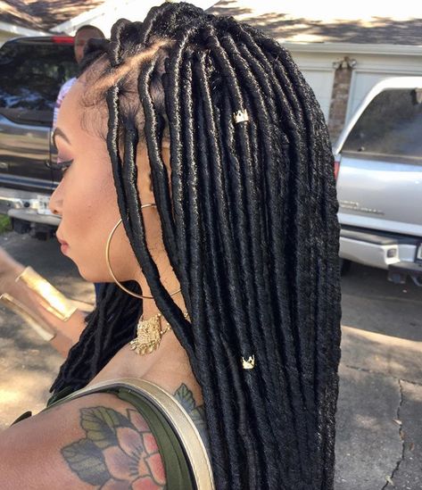 Crotchet Locs Hairstyles For Women, Notlessbox Braids Styles Long, Lock Braids, Box Braids Women, Box Dreads, Hairstyle 2024, Big Chop Natural Hair, Men Haircut Curly Hair, Goddess Braids Hairstyles