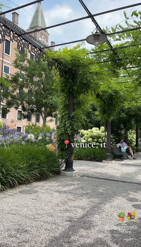 Insta venice park flowers with friends Insta Story Idea, Venice Italy, Insta Story, Verona, Dream Life, Venice, Instagram Story, Italy, Travel