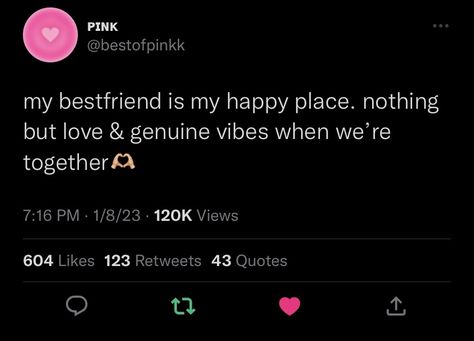 I Love My Best Friend Tweets, Best Friend Goals Quotes, Thick Quotes Instagram, Bestie Tweets, Bsf Tweets, Best Friend Messages, Best Friend Tweets, New Friends Quotes, Crazy Best Friend Quotes